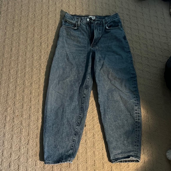 Agolde ultra high rise balloon jeans - Picture 1 of 2